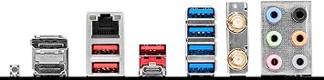 MSI PRO B650-S WiFi ProSeries Motherboard (AMD Ryzen 9000/8000/7000 Series Processors, AM5, DDR5, PCIe 4.0, M.2 Slots, SATA 6Gb/s, USB 3.2 Gen 2, HDMI/DP, Wi-Fi 6E, Bluetooth 5.3, 2.5Gbps LAN, ATX)