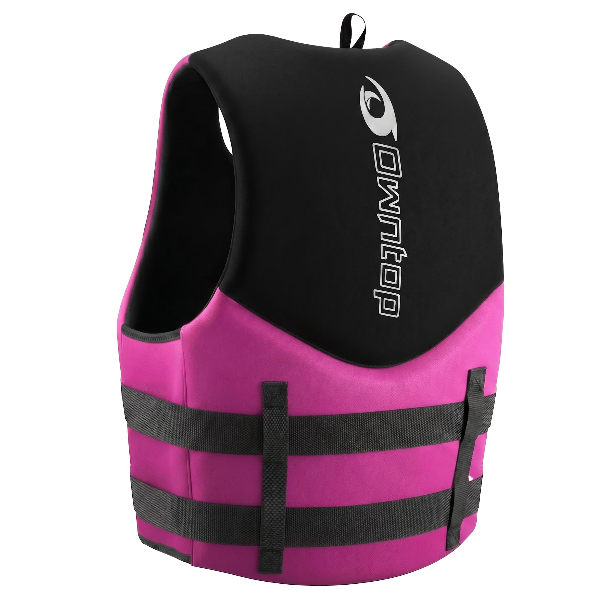 Owntop Giubbotto Galleggiante per Adulti | Aiuto al Galleggiamento in Neoprene Pieghevole con Doppie Cinghie in Vita | Gilet di Galleggiamento Leggero per Barca, Kayak, Paddle e Pesca