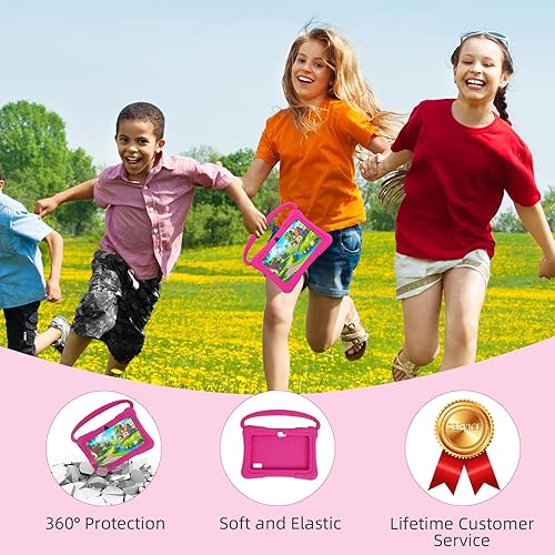 Miniatura 6 de Tableta para niños, tableta Android de 7 pulgadas, 32 GB+ROM 512 GB expandible, tableta con procesador de cuatro núcleos con funda a prueba de