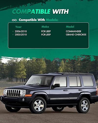 Miniatura 4 de SCITOO para Jeep Kit de elevación de nivelación trasera de 1.5 pulgadas, espaciadores de elevación trasera, kits de elevación de suspensión