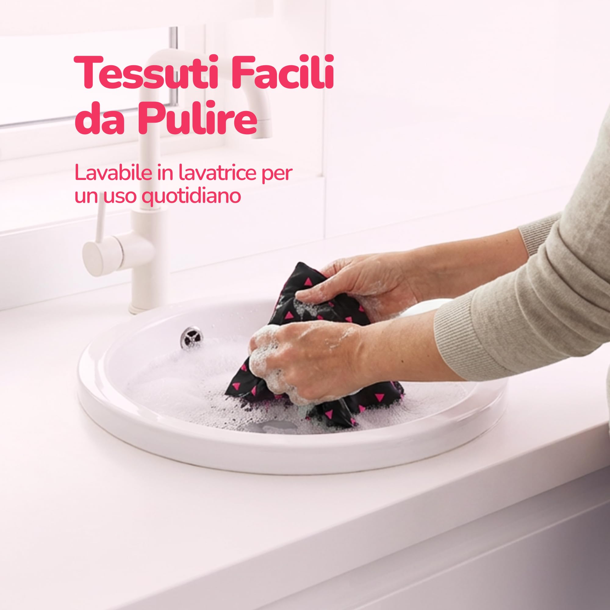 Kinderplay Lettino da Viaggio per Bambole – Culla pieghevole con borsa – Per bambole fino a 46 cm – Rete traspirante, tessuto lavabile, piedini antiscivolo – KP0400G