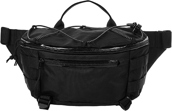 GEAR X-Pac 7L Sling Bag, Lightweight Crossbody Waist Pack with Fidlock Buckle & YKK Zippers for Commute/Outdoor Black