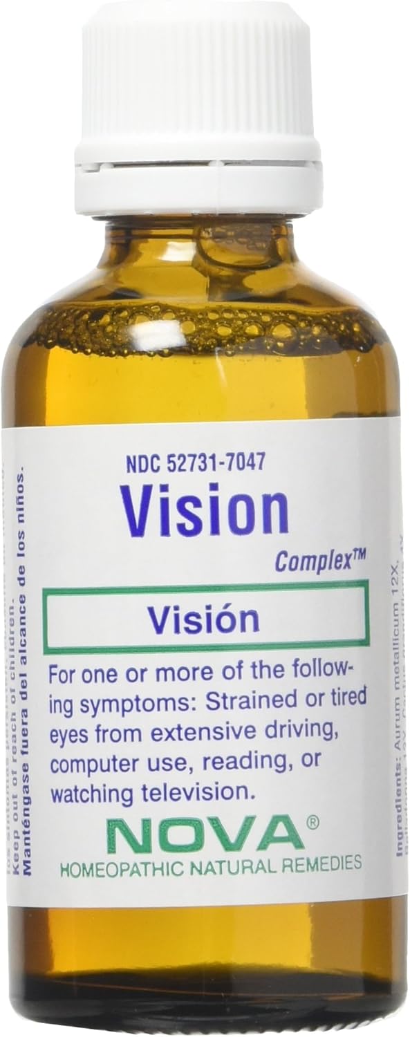 NOVA HOMEOPATHIC Vision Complex, 0.02 Pound Amazon.ca Health
