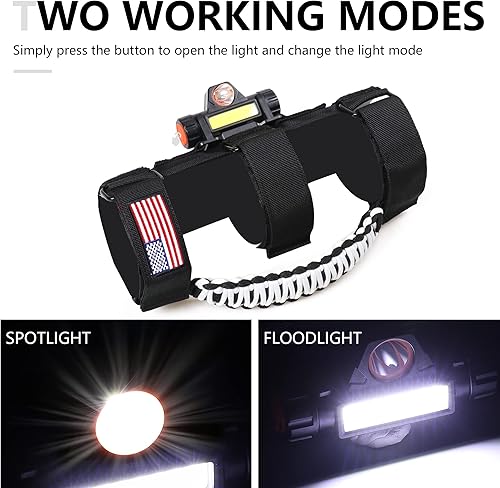 Miniatura 4 de Asas de agarre de barra antivuelco con luz de cúpula para Jeep Wrangler CJ YJ TJ TJ JK JL Gladiator JT UTV Polaris RZR de 2.0 a 4.0 pulgadas, mango