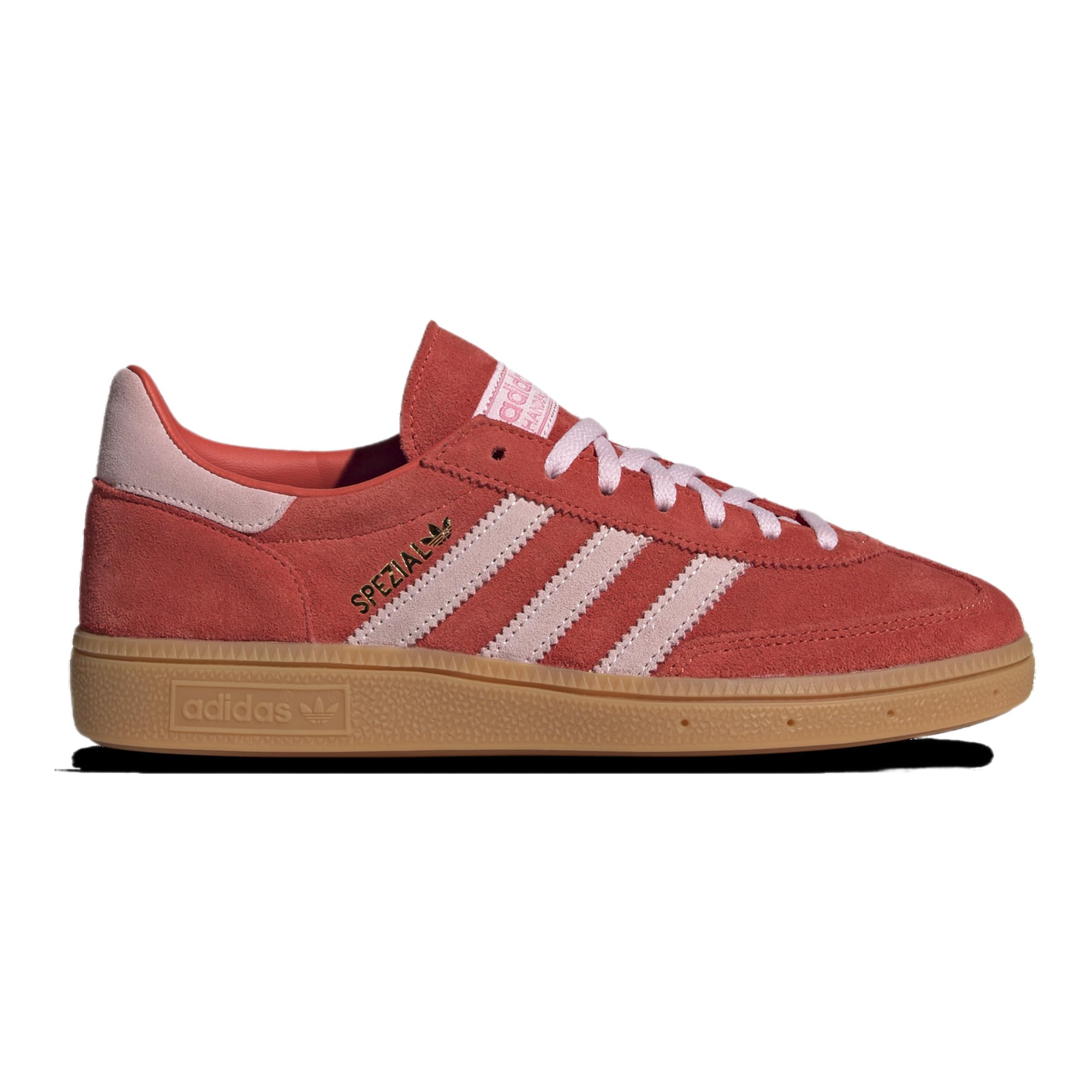 adidas Originals Handball Spezial - Women's (IE5894, Bright Red/Clear Pink/Gum) Size 9.5