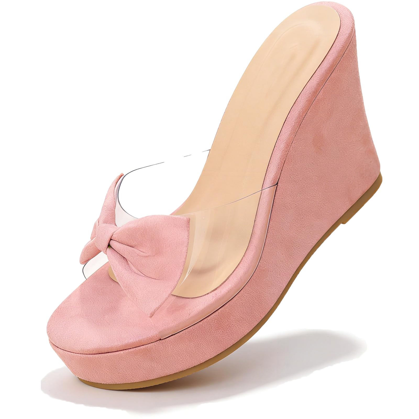 Photo 1 of COSEGSAKX Women's Platform Wedge Sandals 7