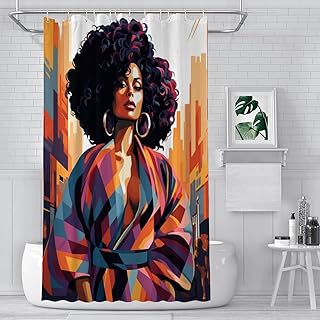 Girls shower curtain vintage clothes for women to look forward to with confidence, diy kit bathroom decoration shower curtain set bathroom decoration with 12 hooks waterproof washable 72*60 inches
