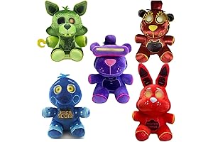 FNAF Security Breach Plushie Set - An Ultimate Collection for Game Enthusiasts