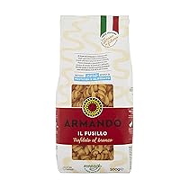 Armando, Il Fusillo, Pasta di Semola di Grano Duro di Filiera 100% Italiano – Trafilato al bronzo – 12 confezioni da 500 gr