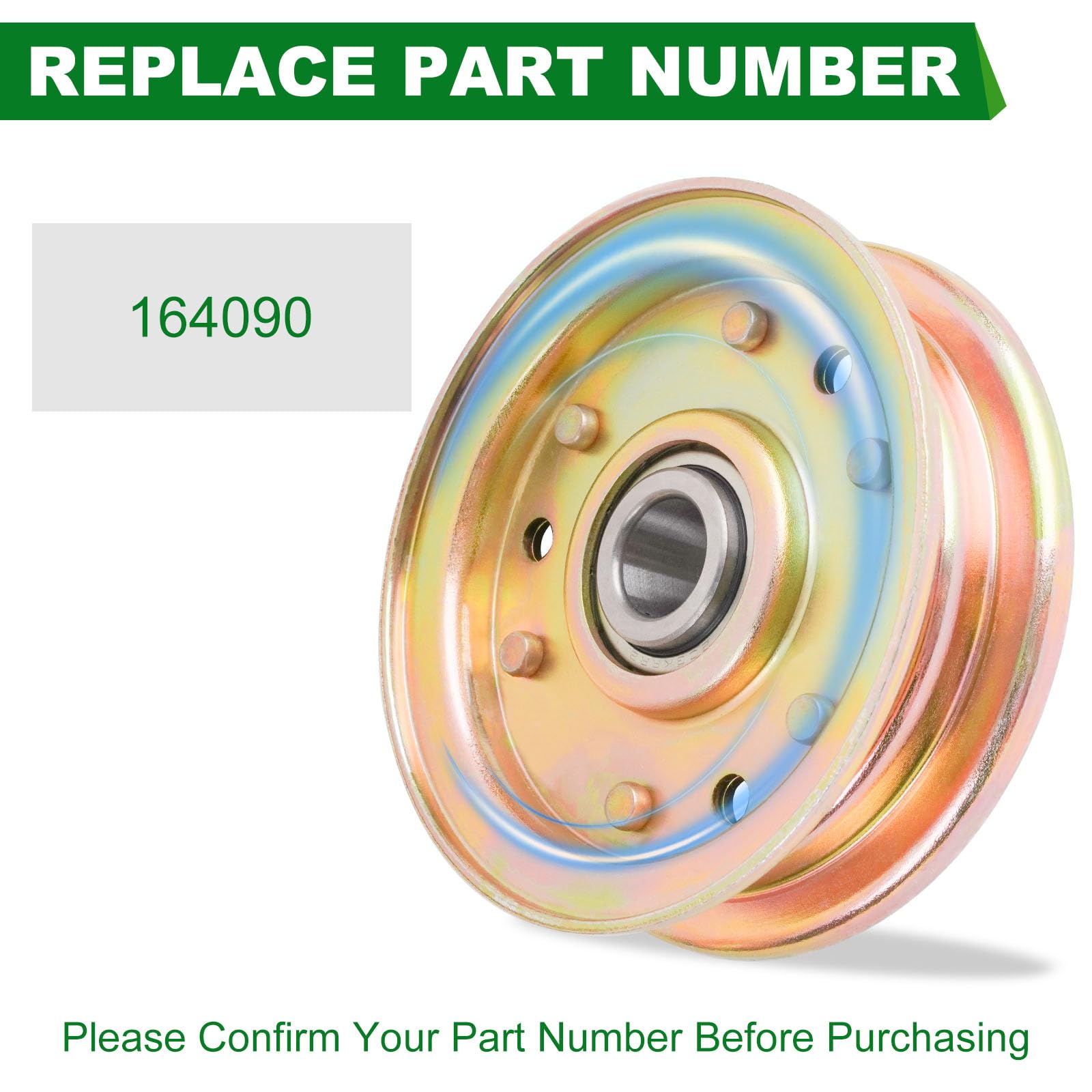 King Kutter Idler Pulley - RFM Series 4/5/6 Mowers -2 King Kutter Idler Pulley - RFM Series 4/5/6 Mowers -2