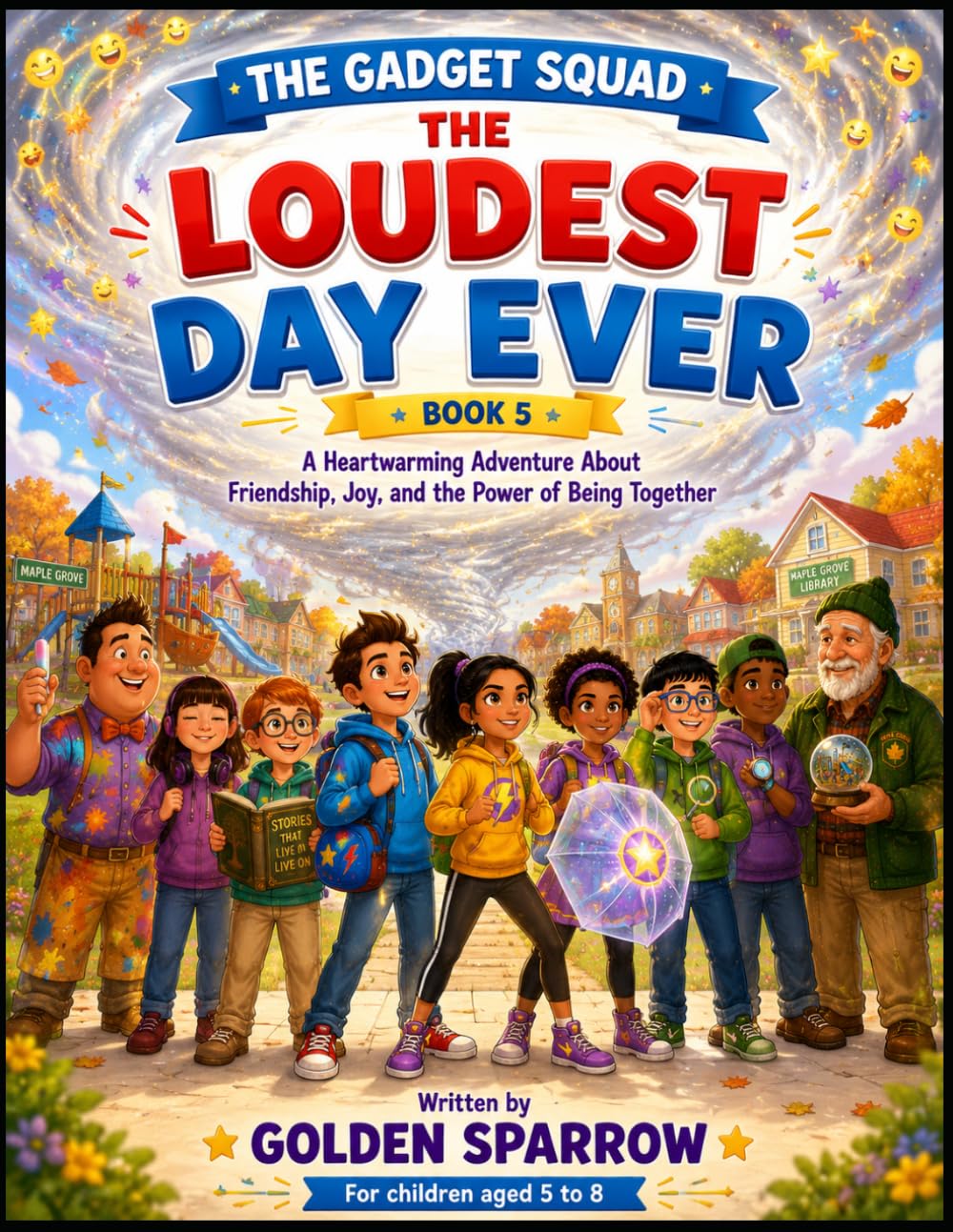 The Loudest Day Ever: A Heartwarming Story About Friendship, Mental Health, Kindness, and Finding Joy Together (The Gadget Squad)
