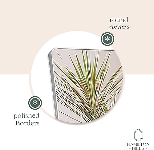 Miniatura 5 de Hamilton Hills Espejo de longitud al suelo, espejo de pie de 18 x 58 pulgadas, cobertura de cuerpo completo, esquina redondeada, espejo de pie