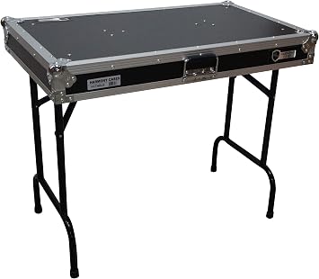 Harmony Audio HCTABLE Portable 36" Wide DJ Workstation Table 30" Height