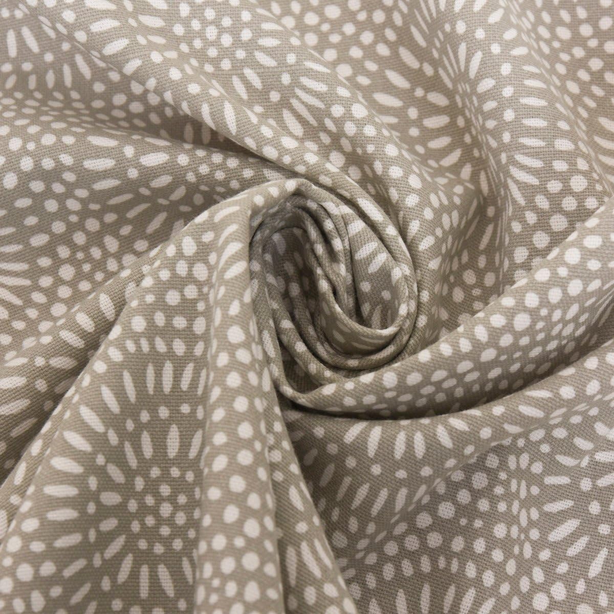 SCHÖNER LEBEN. Paraspifferi Whirl Pebble Mandala Cerchi Grigio Bianco Lana Diverse Misure Seleziona:90cm Lunghezza