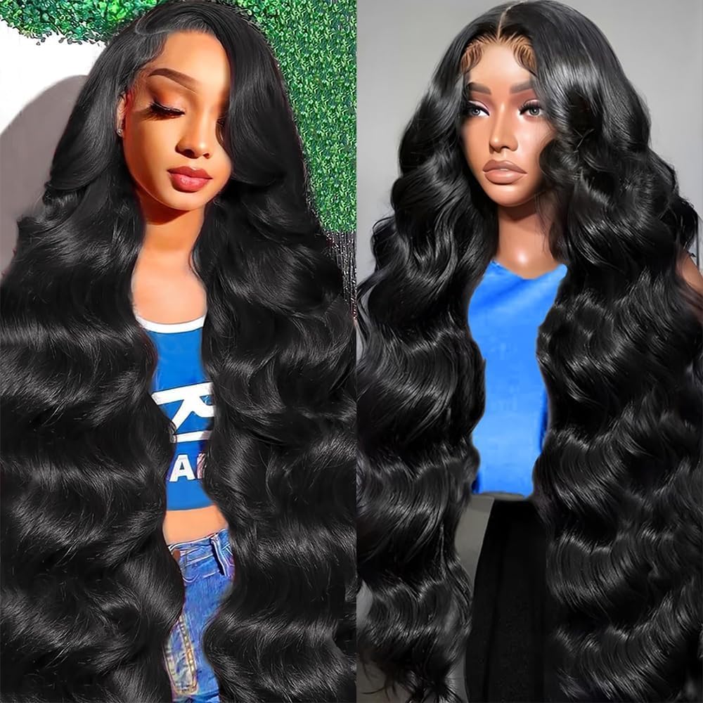 Ginger Wig Human Hair 13x6 Ginger Lace Front Wigs Human Hair 28inch Body Wave HD Lace Frontal Pre Plucked Colored Orange Wig for Women Glueless Wigs 200 Density