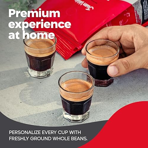 Miniatura 5 de Juan Valdez Volcan - Café en grano entero, tostado oscuro, 100% granos arábica colombianos, café 100% colombiano con baja acidez y notas de caramelo