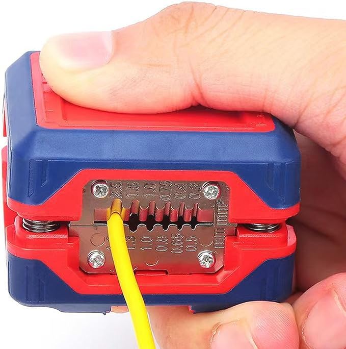Alicate Pelacables Crimpeador 3 en 1 con Caja de Almacenamiento miniatura 5