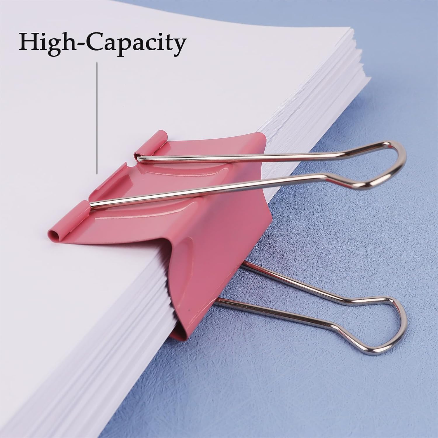 Mega-Sized 3-Inch Premium Colored Binder Clips - Featuring 4 Distinct