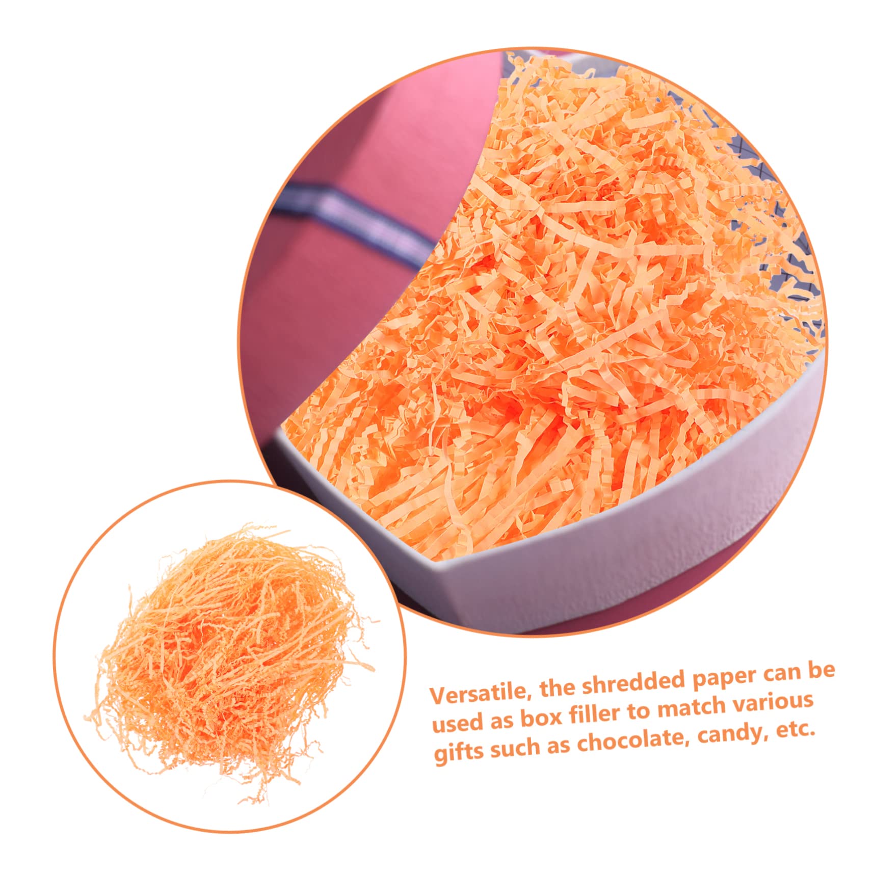 Füllmaterial aus Geschreddertem Papier, 1 Beutel Rosa für Verpackungen | Papier, Dekorative Füllung für Schachteln und Körbe, für Jubiläum und Fest,