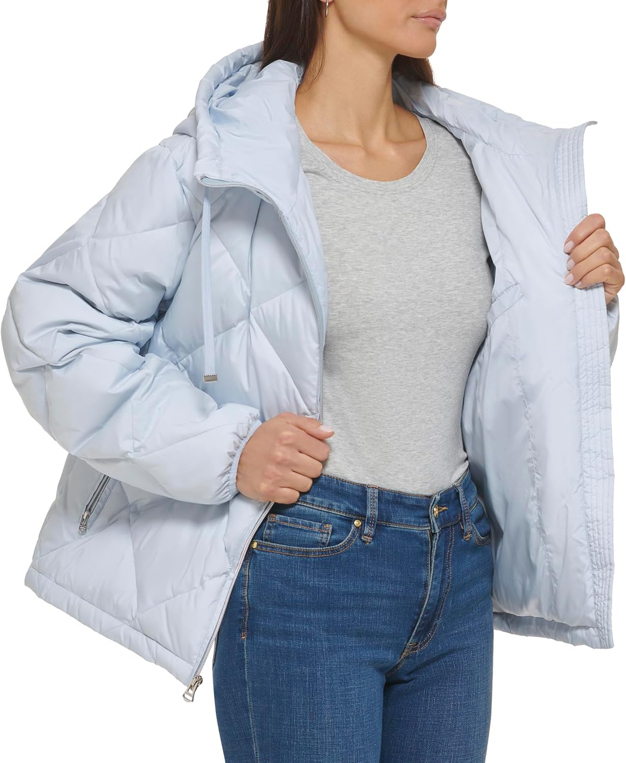 Cole Haan Women's Essential Diamond Quilted Jacket - Image 5