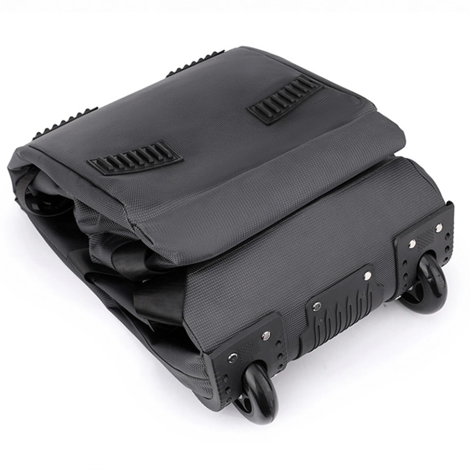 Borsone da Viaggio con Ruote Borsa da viaggio con ruote, borsa porta abiti rotelle, grande valigia portatile for la notte, zaino for spiaggia, d'affari, campeggio, portaoggetti(Gray)