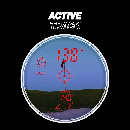 Miniatura 6 de Blue Tees Golf - Serie 3 Max con telémetro láser con interruptor de pendiente - Rango de 900 yardas, medición de pendiente, tira magnética, pantalla