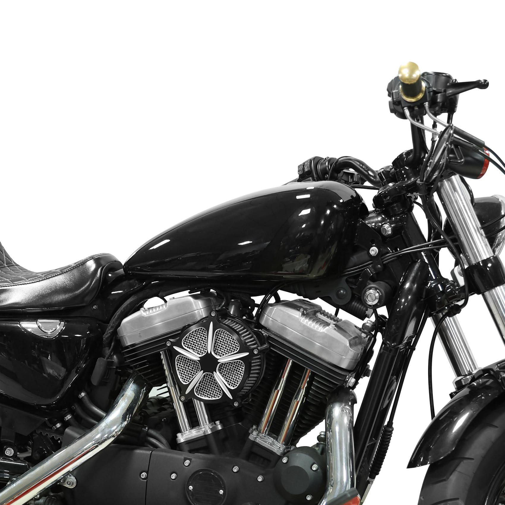 Amazon.com: SLMOTO Vivid Black Fuel Gas Tank Carb Carbureted 10L