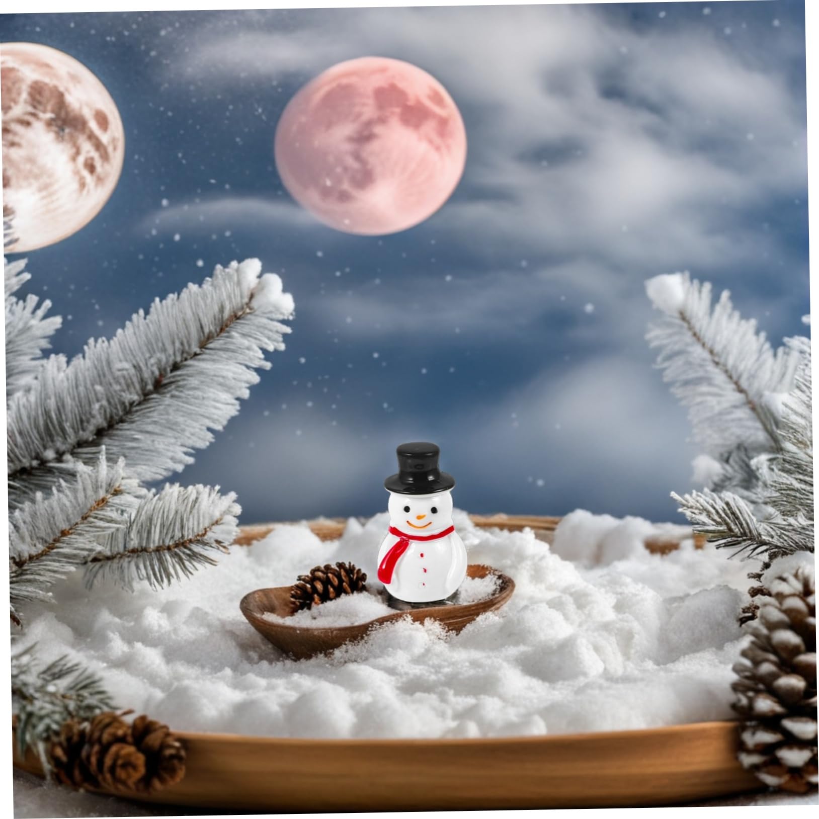20 Mini Muñecos De Nieve En Miniatura Micromuñecos De Nieve Figuritas De Muñeco De Nieve Muñecos De Nieve Pequeños Muñecos De Nieve De Invierno Decoraciones Navideñas