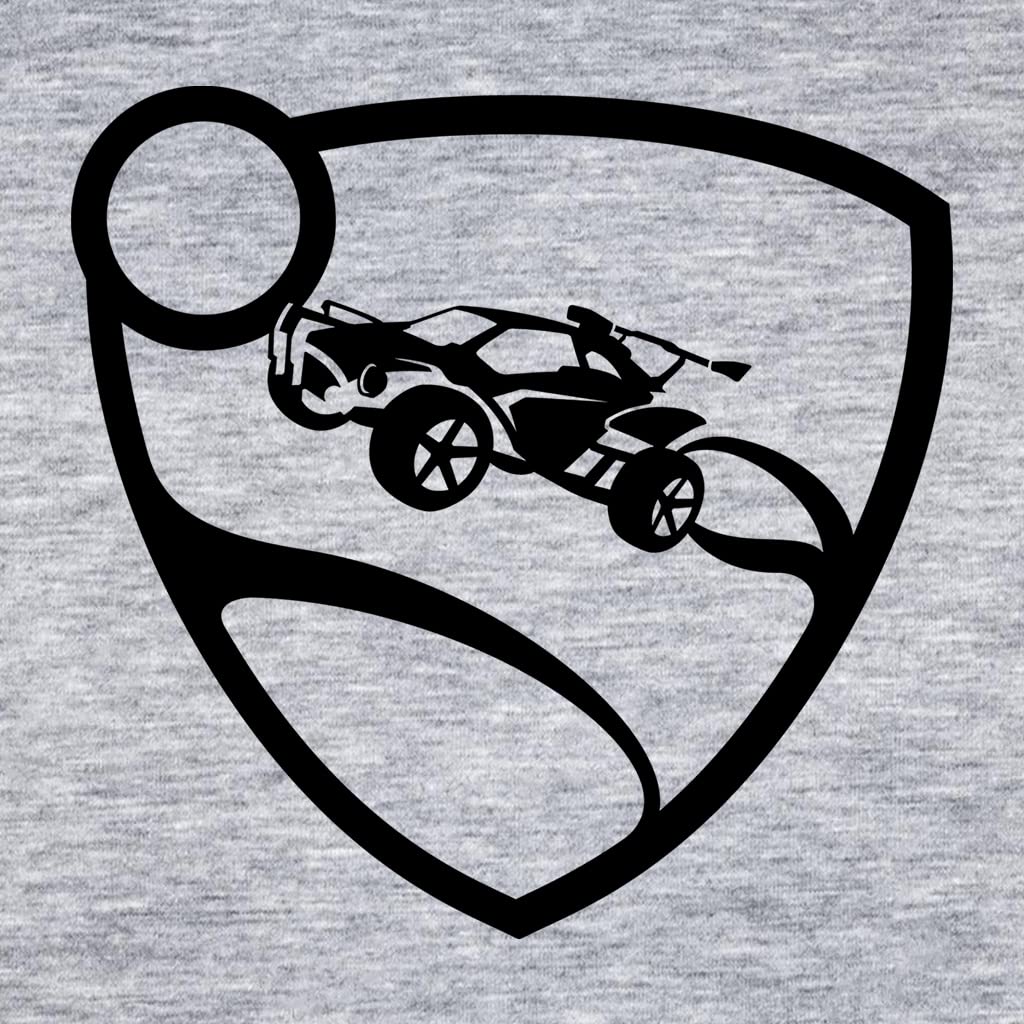 All+Every Rocket League Black Logo Men's Hooded Sweatshirt