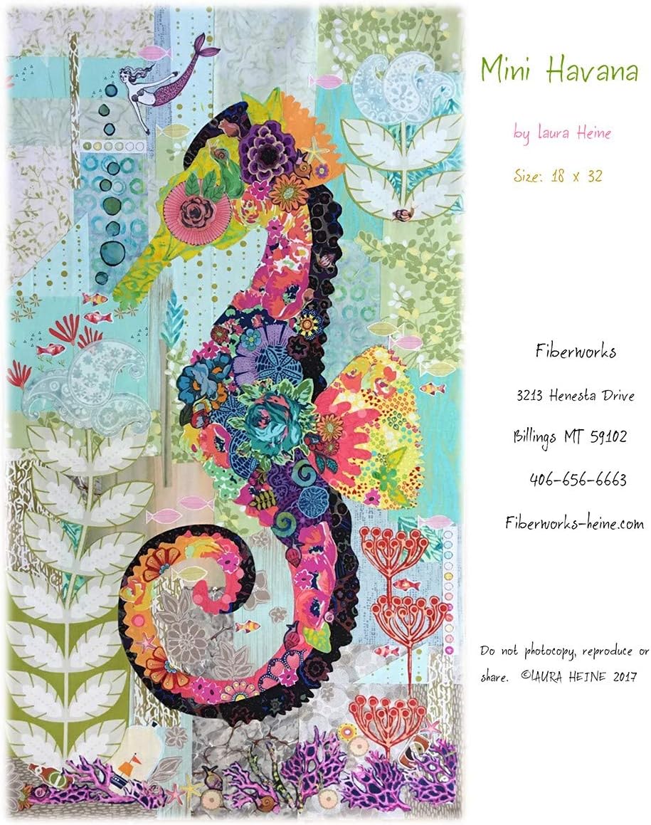 Fiberworks Mini Havana Collage Pattern Tumbler