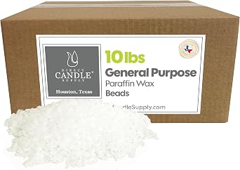 Direct Candle Supply 10lb Paraffin Wax Beads for Candle Making