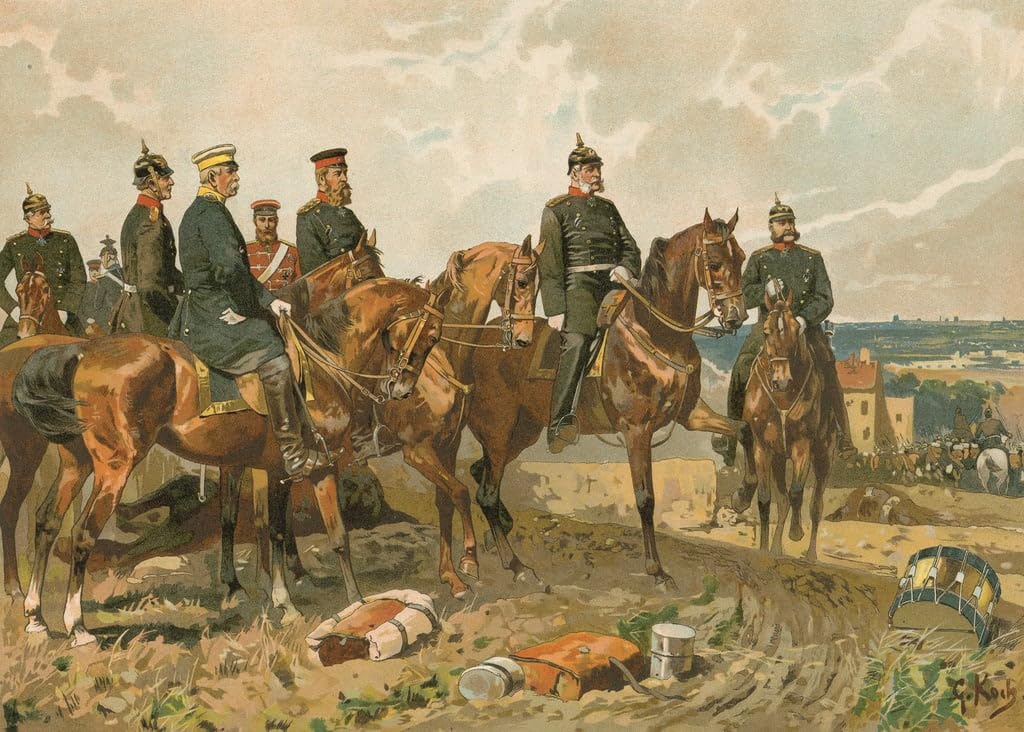 Image imprimer affiche Kaiser Wilhelm I toile historique - 5