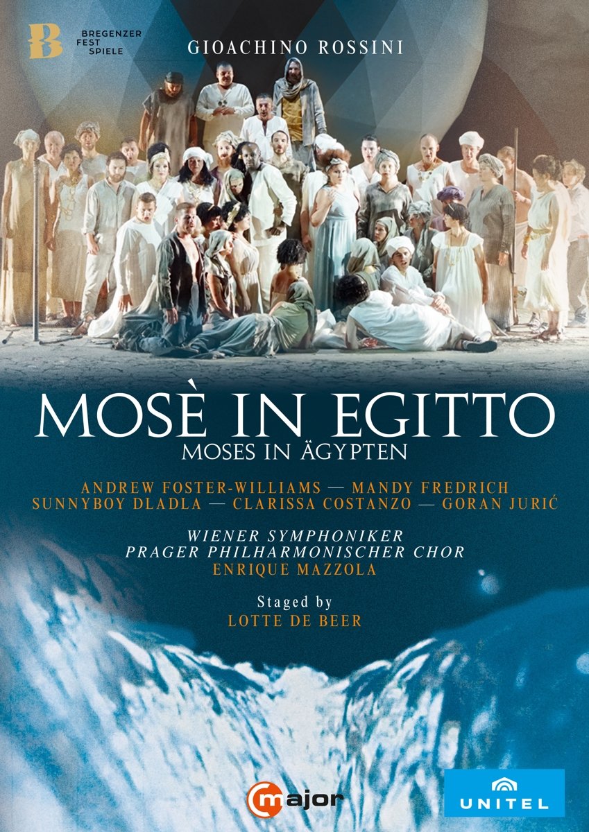 Rossini Mosé in Egitto DVD de ópera en directo festival austriaco 2017