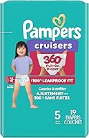Vista 27 de Pampers Cruisers 360 Pañales - Talla 3, 26 unidades, pañales desechables para bebé, ajuste sin huecos