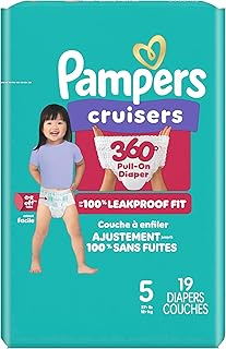Pampers Cruisers 360 Diapers Size 5 19Count