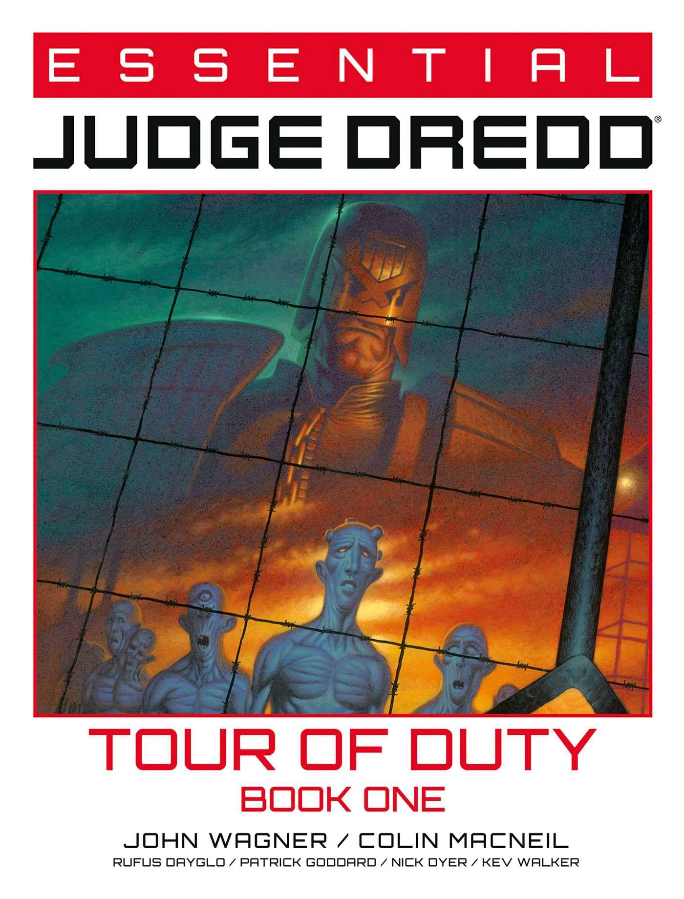 Essential Judge Dredd: Tour of Duty Book 1 by John Wagner PAPERBACK