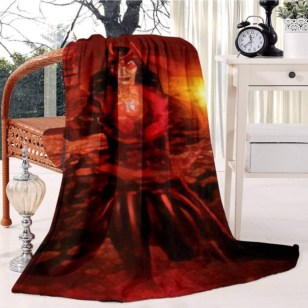 Arcane Circles III Photoshop and GIMP Brushes Bed Blanket Plush Velvet Soft Warm Blanket Lightweight Microfiber Cozy Blanket Christmas Blanket for Bed Couch Chair Sofa, 130x150cm