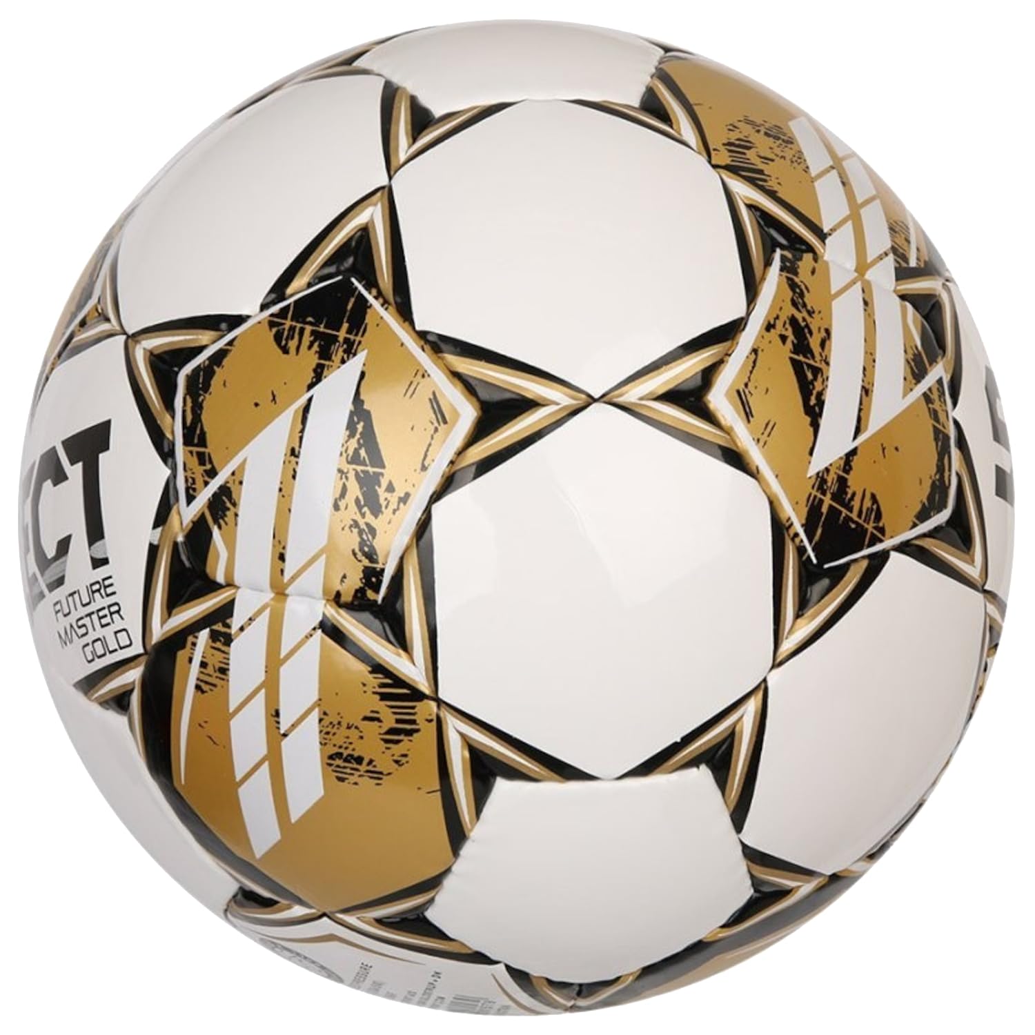 Select Futsal Master Gold FIFA Basic Ball Master WHT-Gold, Unisex Football, Bianco, 4 EU