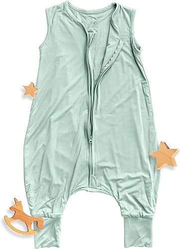 0.5 TOG - Saco de dormir sin mangas, suave para bebés y niños pequeños