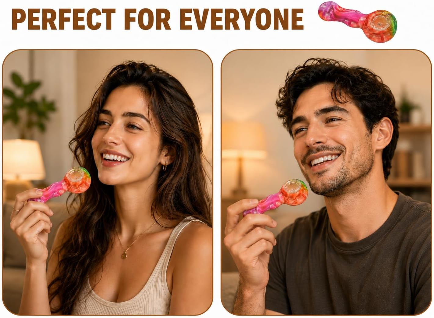 Tobacco Pipe Set Easy To Clean - Cleaning Tools Included Stand Pipe, Suitable For Beginners, Decorative Style Pipe（C-3）
