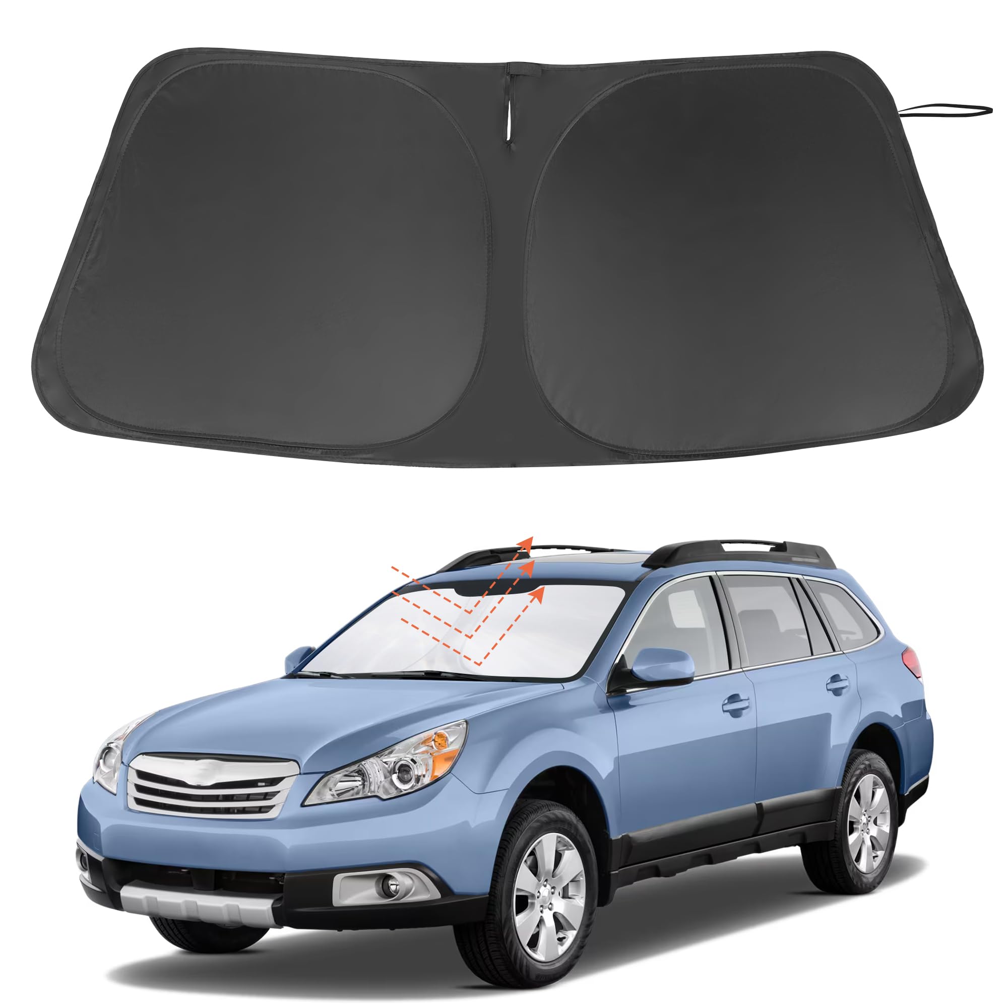 Windshield Sun Shade for 2010-2013 2014 Subaru Outback Wagon