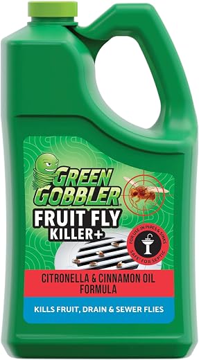 Green Gobbler Fruit Fly Goodbye Gel Drain Treatment
