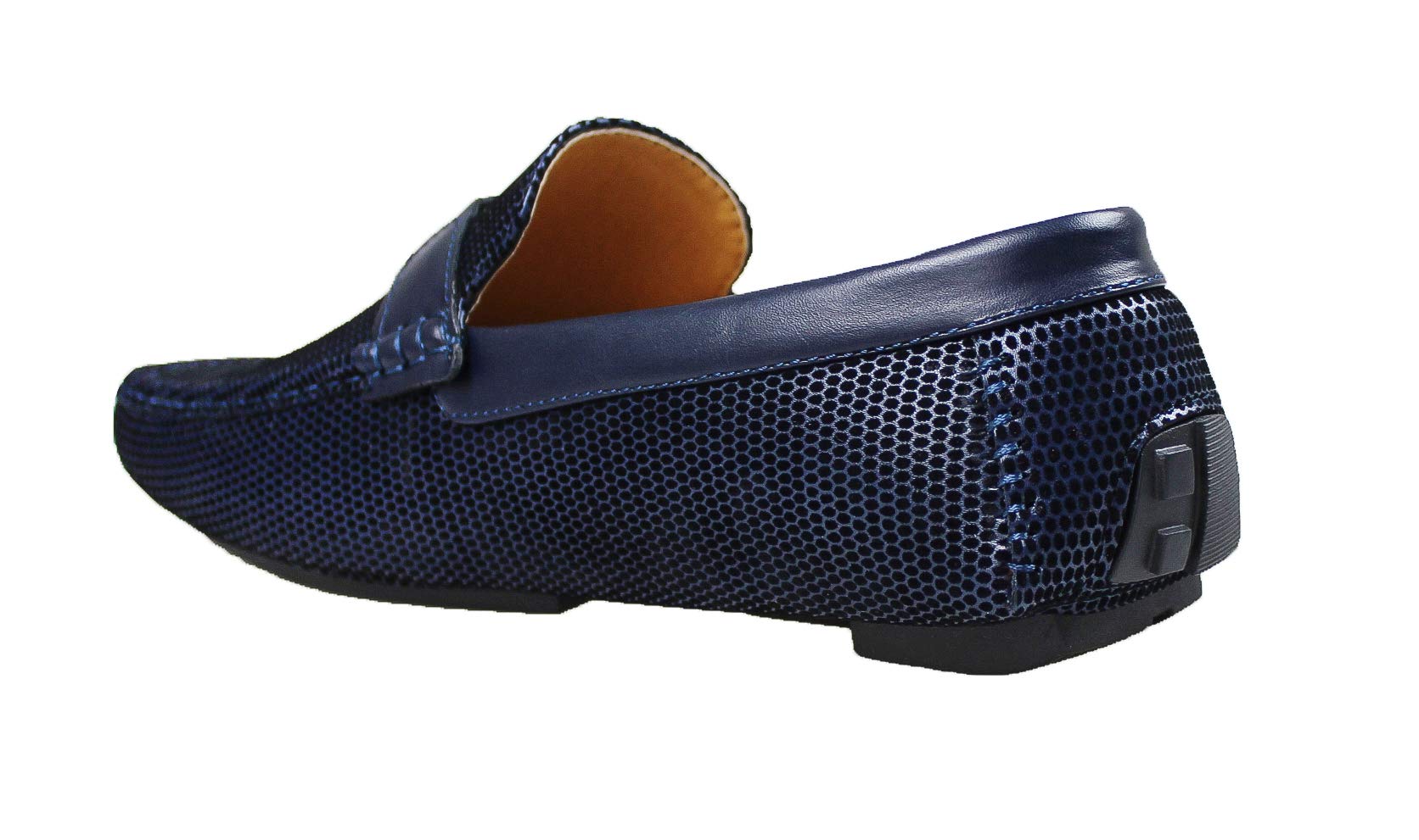 Evoga Mocassini uomo Class eleganti scarpe in ecopelle con fibbia
