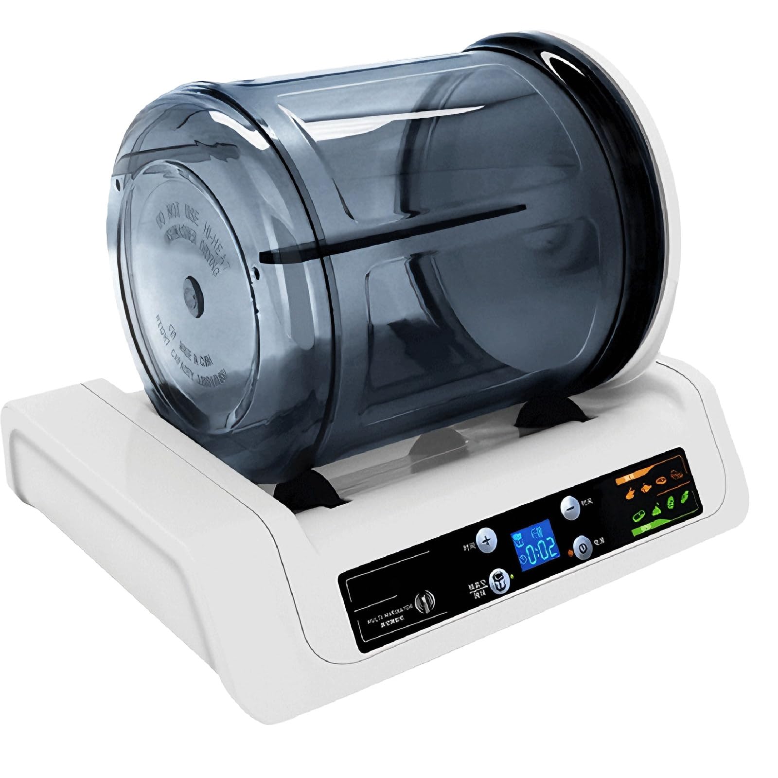 FHRKA Commercial Meat Tumbler Marinator/Vacuum Marinator | Digital Timer, for Home Kitchens, BBQ, Restaurants