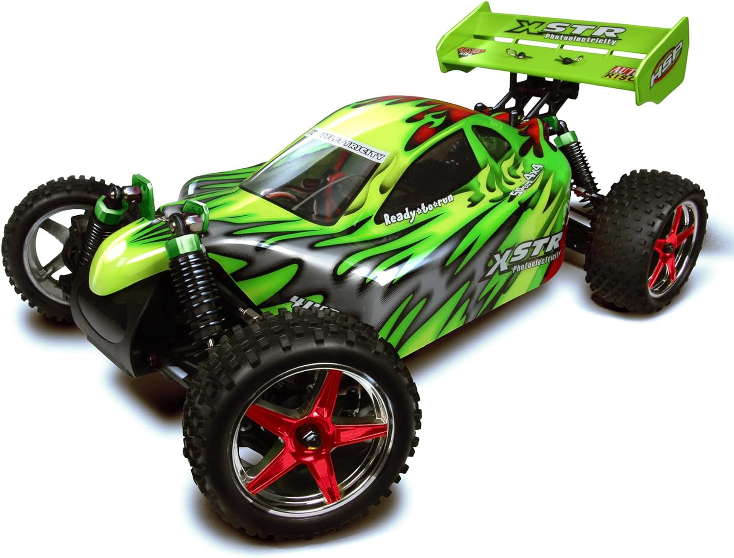 HSP Remote Control 4WD Car 9410610707 2.4Ghz 2SP Nitro Off Road 1/10 Scale RC Buggy Amazon
