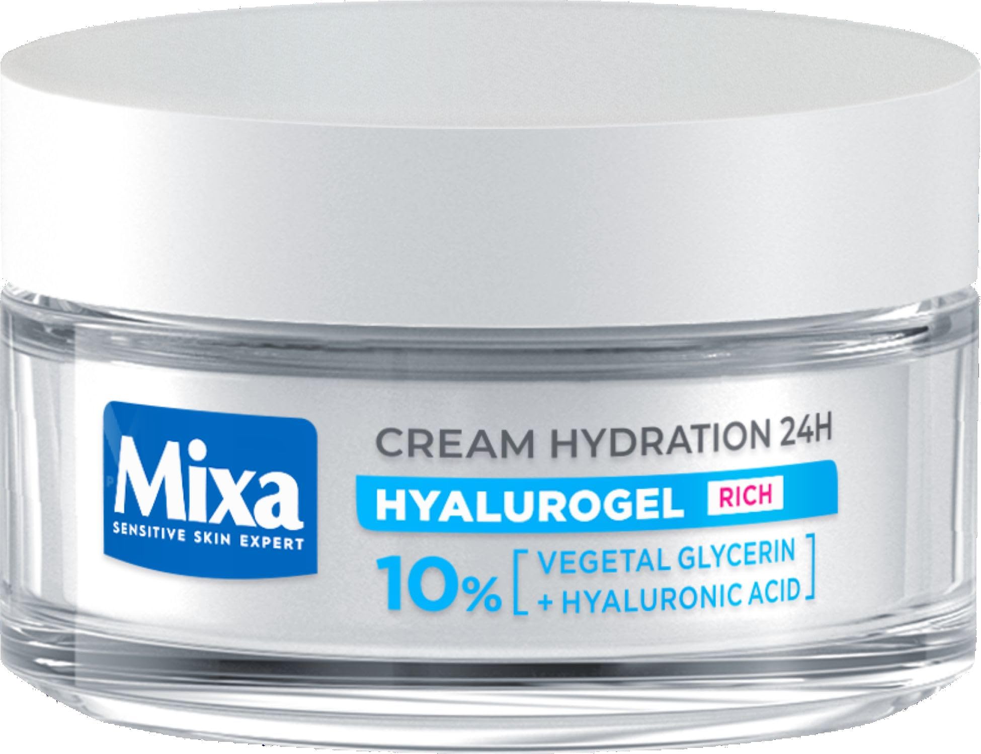 Mixa Hyalurogel Krem Nawilżający, 50 ml