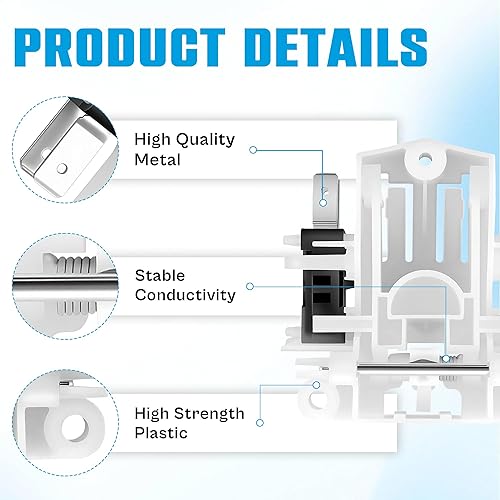 Miniatura 3 de DW80J3020US DW80F600UTS Pestillo de puerta, DD81-02132A DD81-01629A Pestillo de puerta de lavavajillas para Sam.sung DW80 Serie DW80k5050US