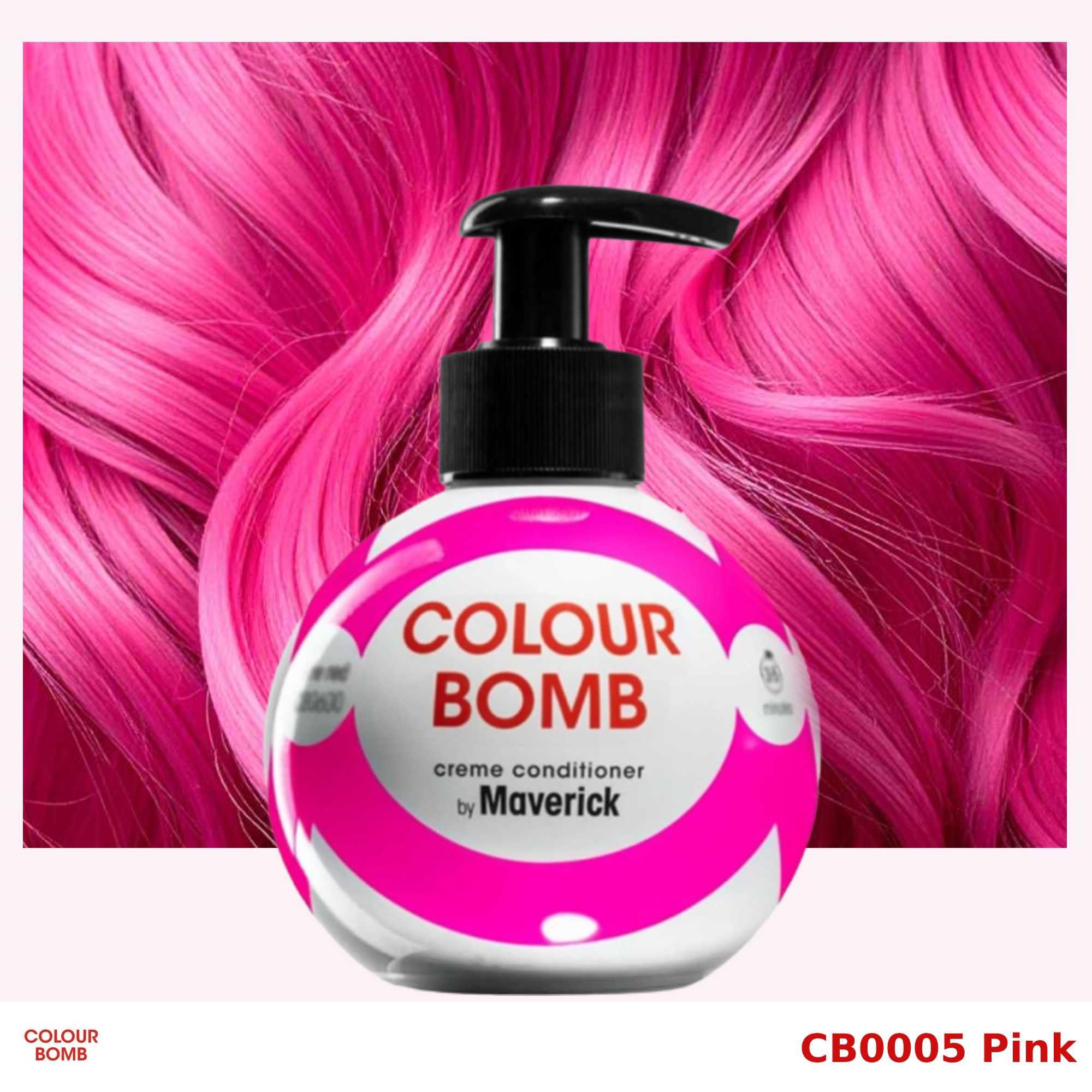 250ml – Balsamo depositante per capelli colorati, trattamento rinfrescante per capelli brillanti e brillanti, senza miscelazione, vegano, senza ammoniaca e perossido (Pink)