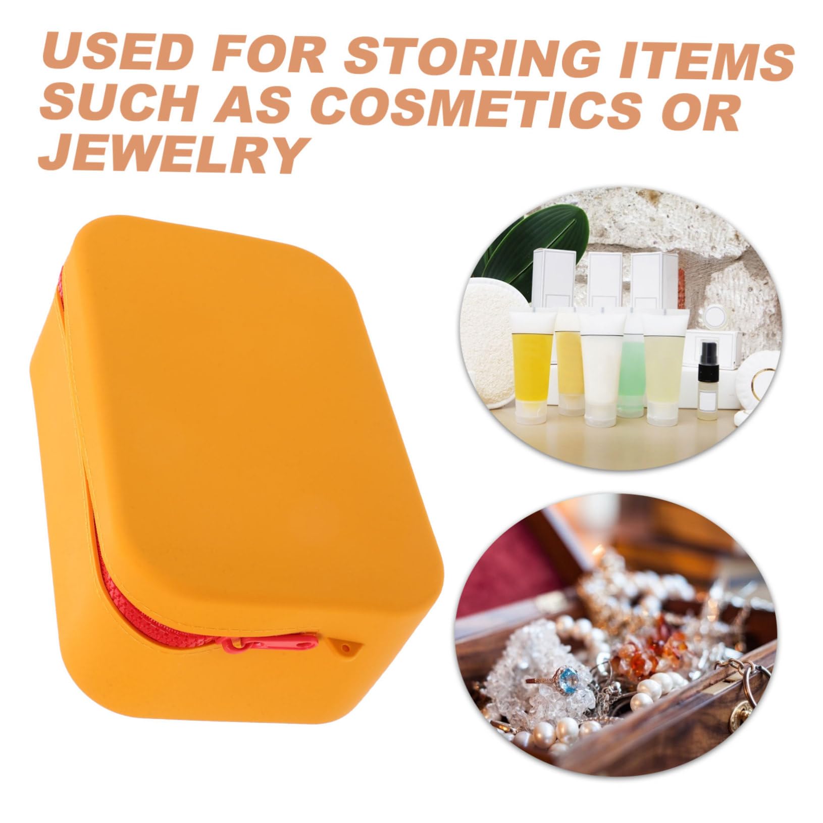 3piezas Bolsa De Maquillaje De para Neceser De Almacenamiento Portátil Organizador De Cosméticos y Accesorios De Diseño y para y