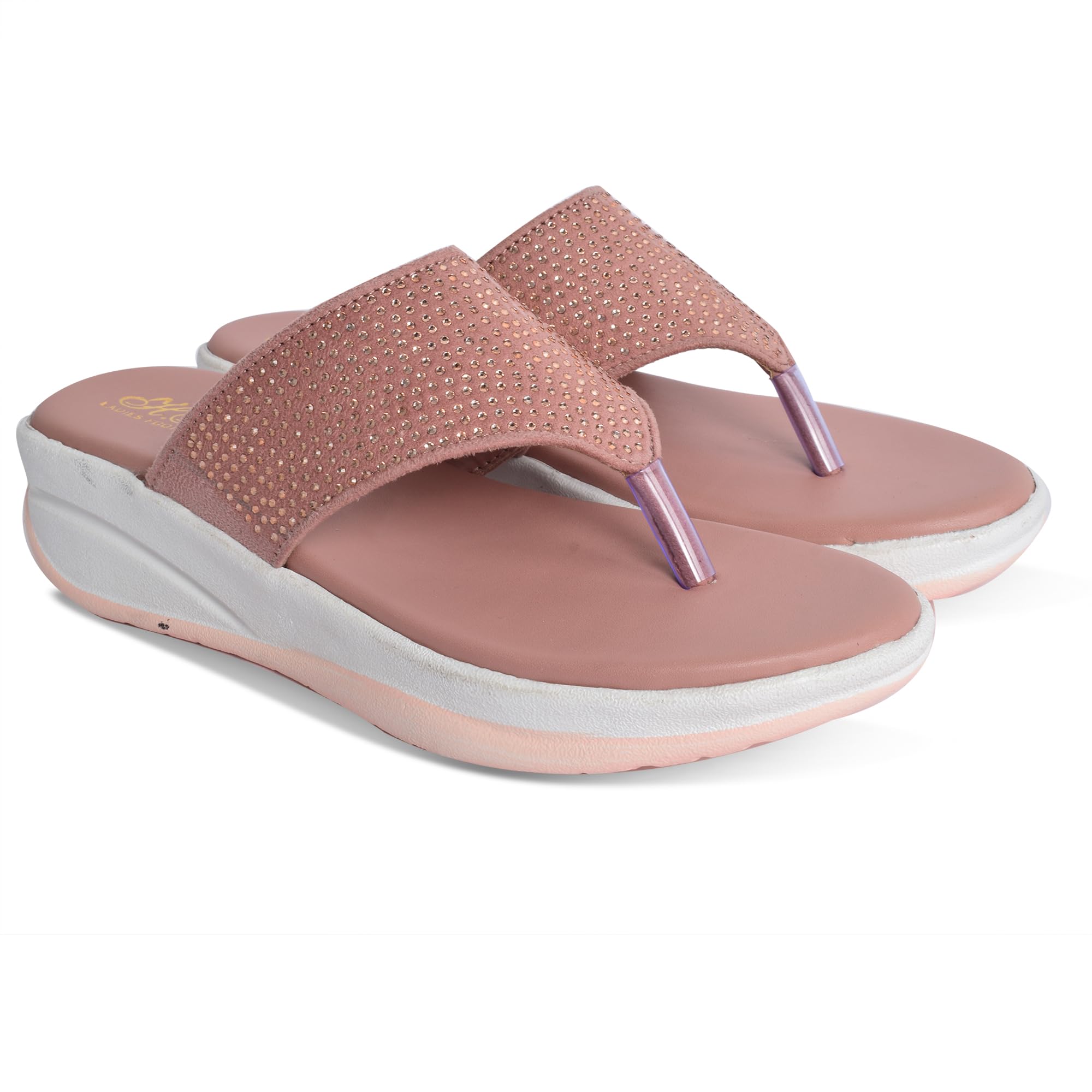 H.M. Wedge Heel Fashion Sandal for Womens & Girls 5153 PK41 (B0CM3JCHH2) Amazon Price History, Amazon Price Tracker